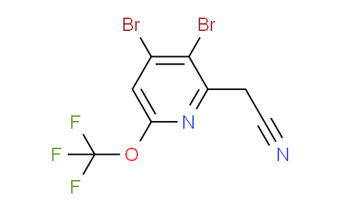 AM197029 | 1804536-86-4 | 3,4-Dibromo-6-(trifluoromethoxy)pyridine-2-acetonitrile