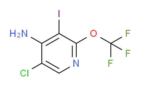 4-Amino-5-chloro-3-iodo-2-(trifluoromethoxy)pyridine