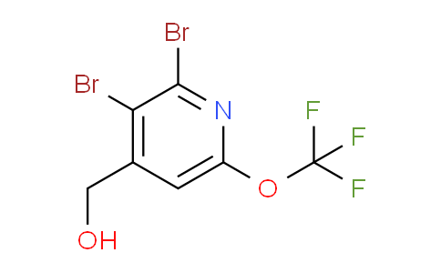 2,3-Dibromo-6-(trifluoromethoxy)pyridine-4-methanol