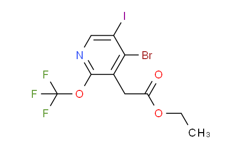 AM19704 | 1806127-09-2 | Ethyl 4-bromo-5-iodo-2-(trifluoromethoxy)pyridine-3-acetate