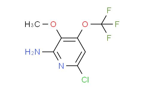 2-Amino-6-chloro-3-methoxy-4-(trifluoromethoxy)pyridine