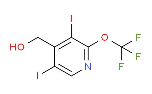 3,5-Diiodo-2-(trifluoromethoxy)pyridine-4-methanol