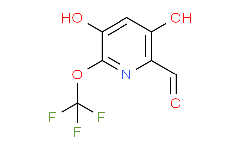 3,5-Dihydroxy-2-(trifluoromethoxy)pyridine-6-carboxaldehyde