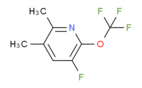 AM197053 | 1804375-38-9 | 2,3-Dimethyl-5-fluoro-6-(trifluoromethoxy)pyridine