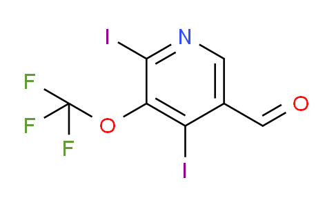 AM197056 | 1804566-36-6 | 2,4-Diiodo-3-(trifluoromethoxy)pyridine-5-carboxaldehyde