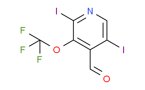 AM197061 | 1804566-38-8 | 2,5-Diiodo-3-(trifluoromethoxy)pyridine-4-carboxaldehyde