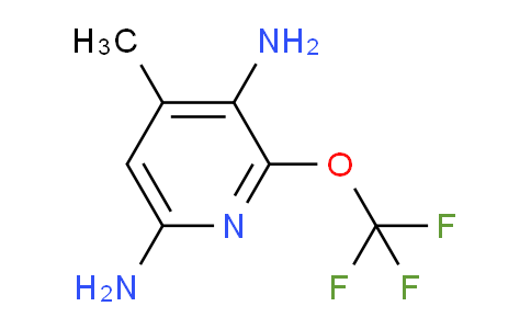 3,6-Diamino-4-methyl-2-(trifluoromethoxy)pyridine