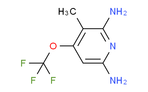 2,6-Diamino-3-methyl-4-(trifluoromethoxy)pyridine