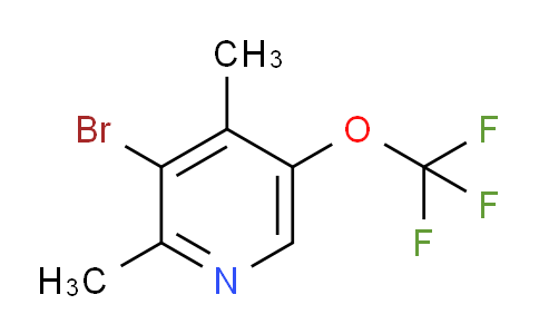 3-Bromo-2,4-dimethyl-5-(trifluoromethoxy)pyridine