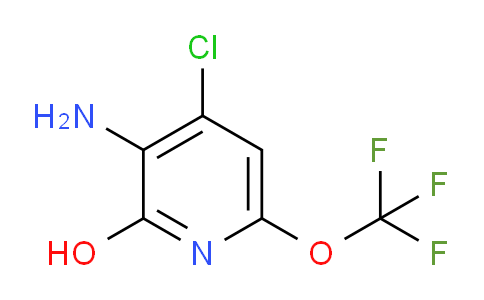 3-Amino-4-chloro-2-hydroxy-6-(trifluoromethoxy)pyridine