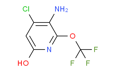 3-Amino-4-chloro-6-hydroxy-2-(trifluoromethoxy)pyridine