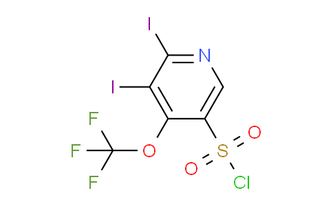 AM197107 | 1806102-84-0 | 2,3-Diiodo-4-(trifluoromethoxy)pyridine-5-sulfonyl chloride