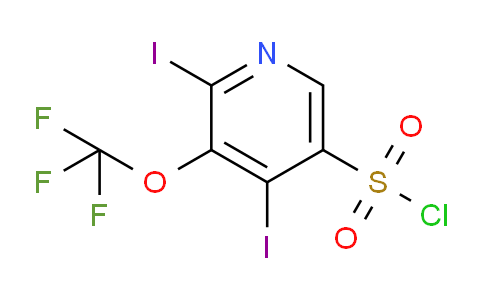 AM197110 | 1804009-34-4 | 2,4-Diiodo-3-(trifluoromethoxy)pyridine-5-sulfonyl chloride