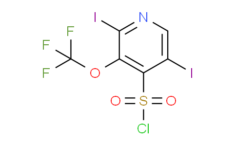 AM197113 | 1804598-26-2 | 2,5-Diiodo-3-(trifluoromethoxy)pyridine-4-sulfonyl chloride