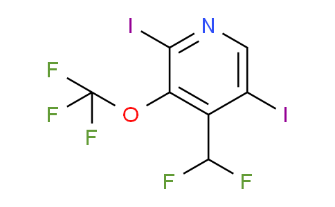 AM197114 | 1803974-97-1 | 2,5-Diiodo-4-(difluoromethyl)-3-(trifluoromethoxy)pyridine