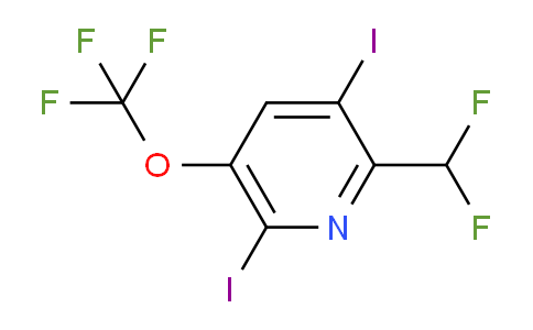 AM197116 | 1804290-69-4 | 3,6-Diiodo-2-(difluoromethyl)-5-(trifluoromethoxy)pyridine