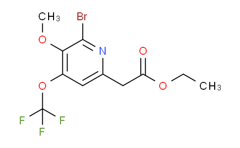 AM19712 | 1806146-89-3 | Ethyl 2-bromo-3-methoxy-4-(trifluoromethoxy)pyridine-6-acetate