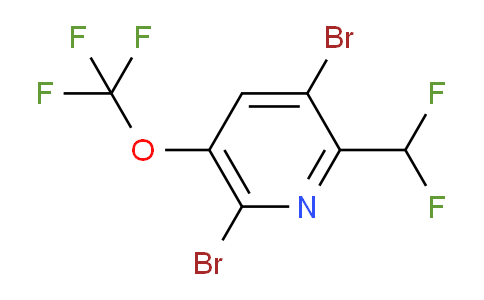 AM197144 | 1803441-01-1 | 3,6-Dibromo-2-(difluoromethyl)-5-(trifluoromethoxy)pyridine