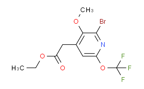 AM19715 | 1806225-30-8 | Ethyl 2-bromo-3-methoxy-6-(trifluoromethoxy)pyridine-4-acetate