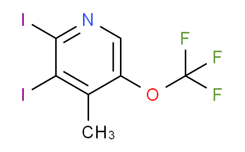 2,3-Diiodo-4-methyl-5-(trifluoromethoxy)pyridine