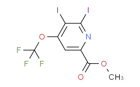 Methyl 2,3-diiodo-4-(trifluoromethoxy)pyridine-6-carboxylate