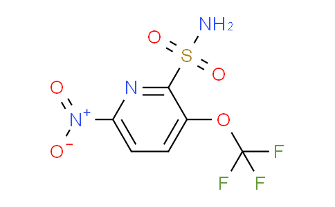 6-Nitro-3-(trifluoromethoxy)pyridine-2-sulfonamide
