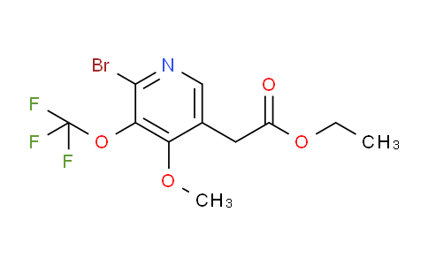 AM19717 | 1803464-83-6 | Ethyl 2-bromo-4-methoxy-3-(trifluoromethoxy)pyridine-5-acetate