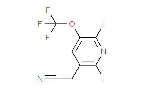 AM197202 | 1804030-09-8 | 2,6-Diiodo-3-(trifluoromethoxy)pyridine-5-acetonitrile