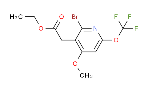 AM19721 | 1803626-08-5 | Ethyl 2-bromo-4-methoxy-6-(trifluoromethoxy)pyridine-3-acetate