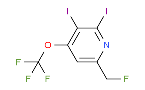 AM197238 | 1806092-93-2 | 2,3-Diiodo-6-(fluoromethyl)-4-(trifluoromethoxy)pyridine