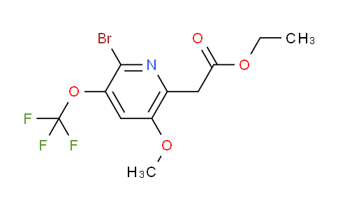 AM19724 | 1806147-34-1 | Ethyl 2-bromo-5-methoxy-3-(trifluoromethoxy)pyridine-6-acetate