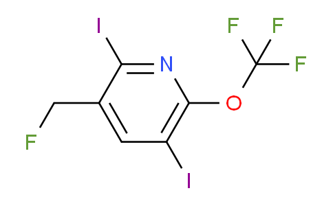 AM197246 | 1804606-64-1 | 2,5-Diiodo-3-(fluoromethyl)-6-(trifluoromethoxy)pyridine