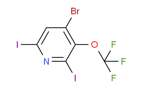 AM197252 | 1803904-48-4 | 4-Bromo-2,6-diiodo-3-(trifluoromethoxy)pyridine