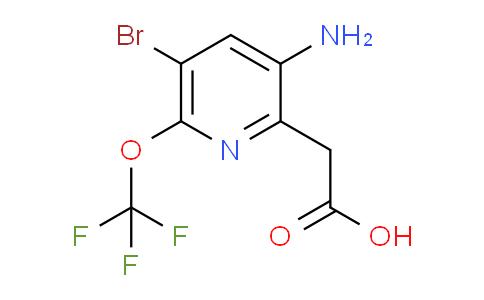 AM197257 | 1803918-75-3 | 3-Amino-5-bromo-6-(trifluoromethoxy)pyridine-2-acetic acid