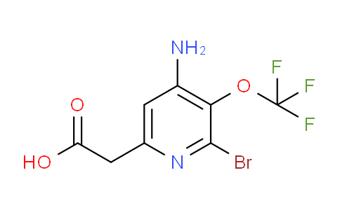 AM197259 | 1804527-49-8 | 4-Amino-2-bromo-3-(trifluoromethoxy)pyridine-6-acetic acid