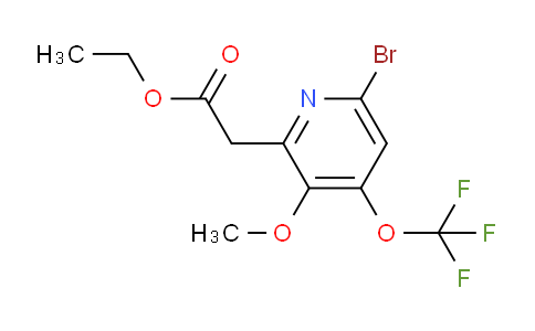 AM19726 | 1804578-73-1 | Ethyl 6-bromo-3-methoxy-4-(trifluoromethoxy)pyridine-2-acetate