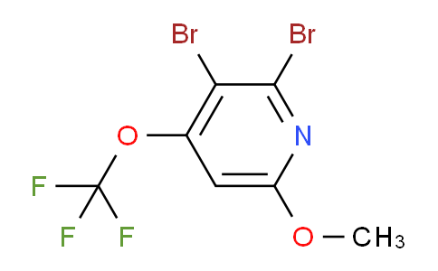 2,3-Dibromo-6-methoxy-4-(trifluoromethoxy)pyridine