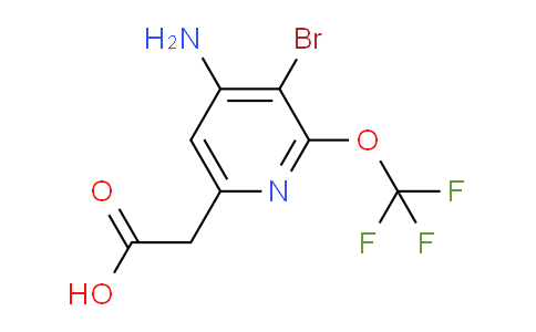 AM197268 | 1804527-55-6 | 4-Amino-3-bromo-2-(trifluoromethoxy)pyridine-6-acetic acid