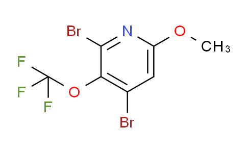 2,4-Dibromo-6-methoxy-3-(trifluoromethoxy)pyridine