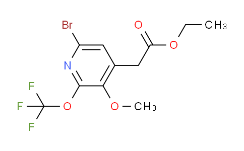 AM19727 | 1804001-70-4 | Ethyl 6-bromo-3-methoxy-2-(trifluoromethoxy)pyridine-4-acetate