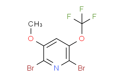 AM197276 | 1804296-12-5 | 2,6-Dibromo-3-methoxy-5-(trifluoromethoxy)pyridine