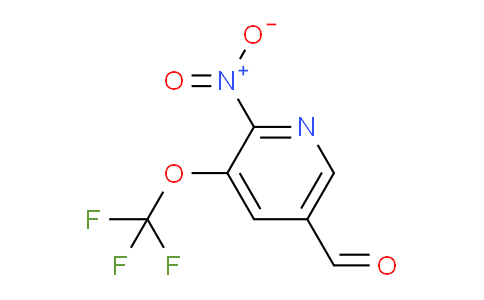 2-Nitro-3-(trifluoromethoxy)pyridine-5-carboxaldehyde