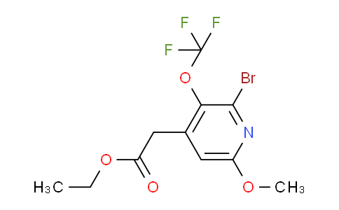 AM19729 | 1803956-51-5 | Ethyl 2-bromo-6-methoxy-3-(trifluoromethoxy)pyridine-4-acetate