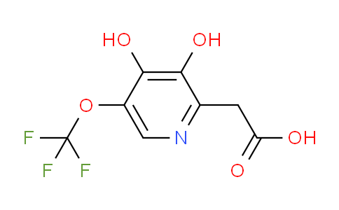 3,4-Dihydroxy-5-(trifluoromethoxy)pyridine-2-acetic acid