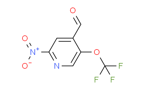 2-Nitro-5-(trifluoromethoxy)pyridine-4-carboxaldehyde