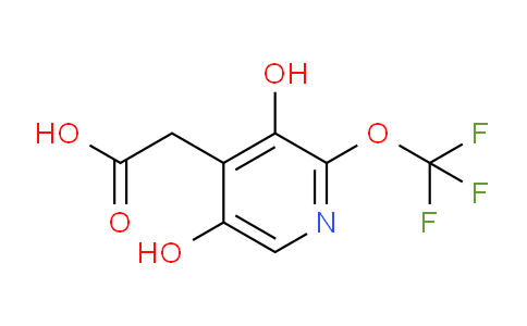 3,5-Dihydroxy-2-(trifluoromethoxy)pyridine-4-acetic acid