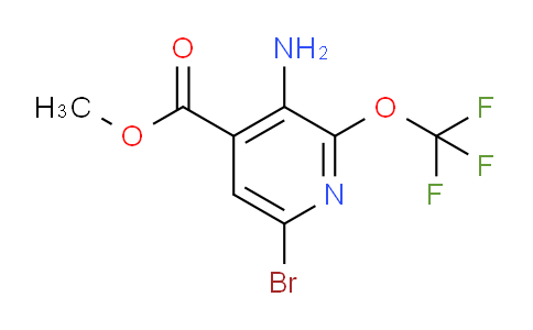 AM197295 | 1804605-35-3 | Methyl 3-amino-6-bromo-2-(trifluoromethoxy)pyridine-4-carboxylate