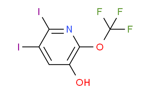 2,3-Diiodo-5-hydroxy-6-(trifluoromethoxy)pyridine