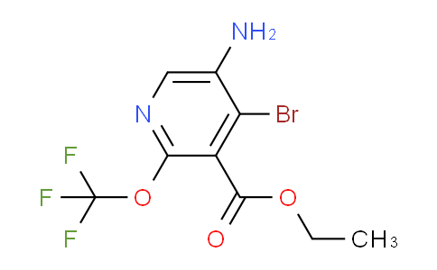 AM197325 | 1803633-42-2 | Ethyl 5-amino-4-bromo-2-(trifluoromethoxy)pyridine-3-carboxylate