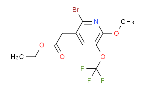 AM19733 | 1803626-14-3 | Ethyl 2-bromo-6-methoxy-5-(trifluoromethoxy)pyridine-3-acetate